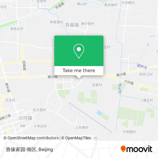 善缘家园-南区 map