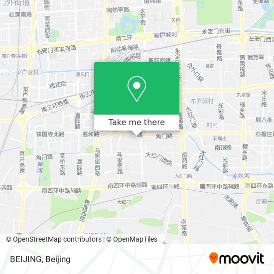 BEIJING map