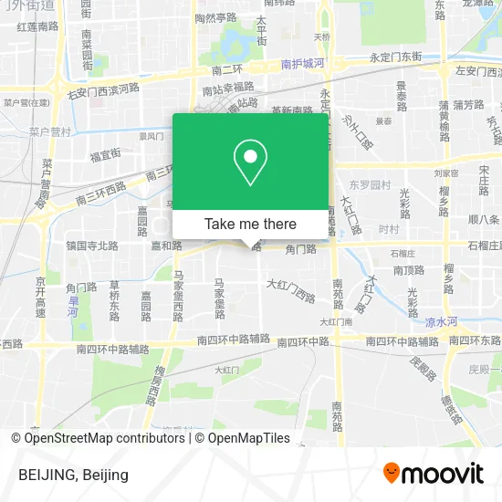BEIJING map