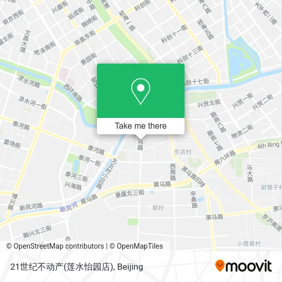 21世纪不动产(莲水怡园店) map