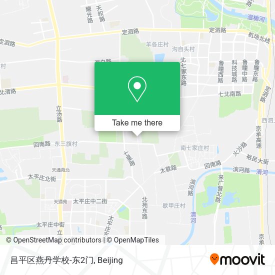 昌平区燕丹学校-东2门 map