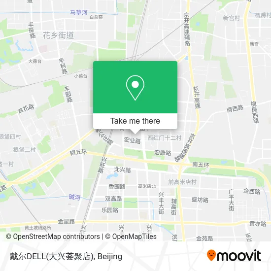 戴尔DELL(大兴荟聚店) map