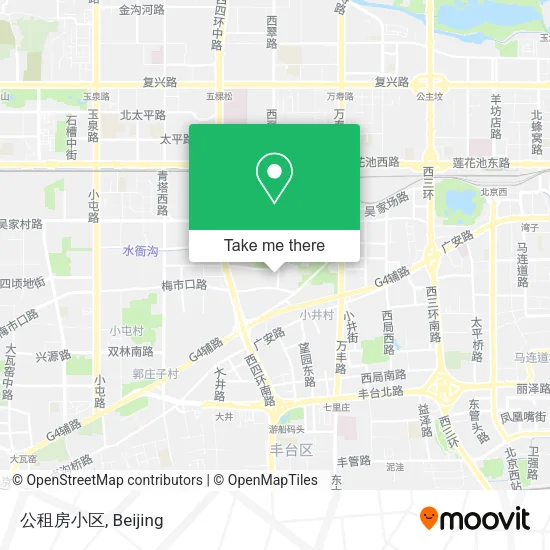 公租房小区 map