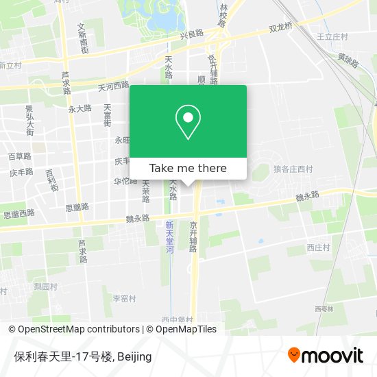 保利春天里-17号楼 map