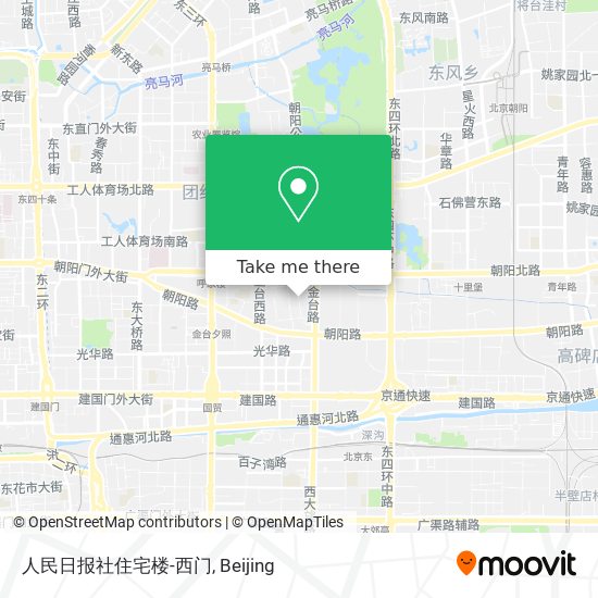 人民日报社住宅楼-西门 map
