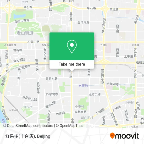 鲜果多(丰台店) map
