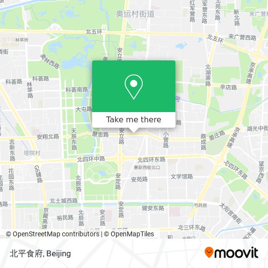 北平食府 map