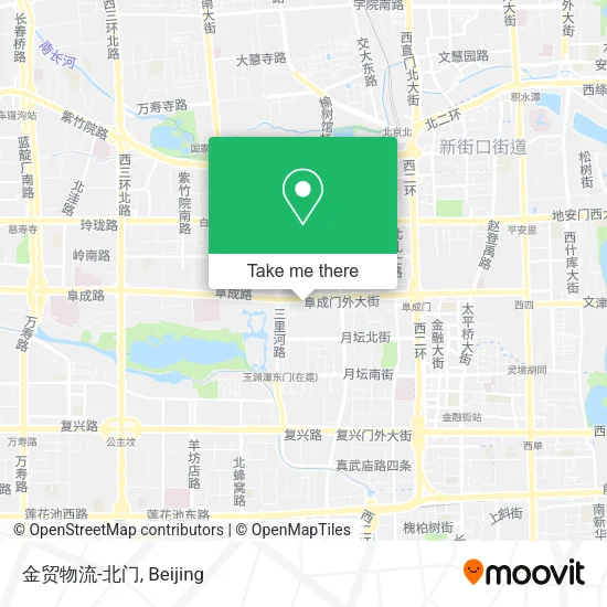 金贸物流-北门 map