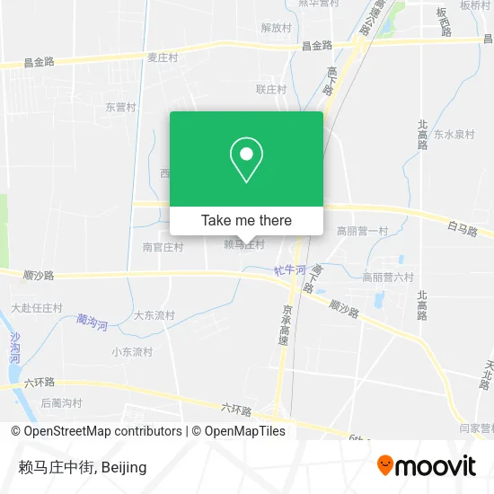 赖马庄中街 map
