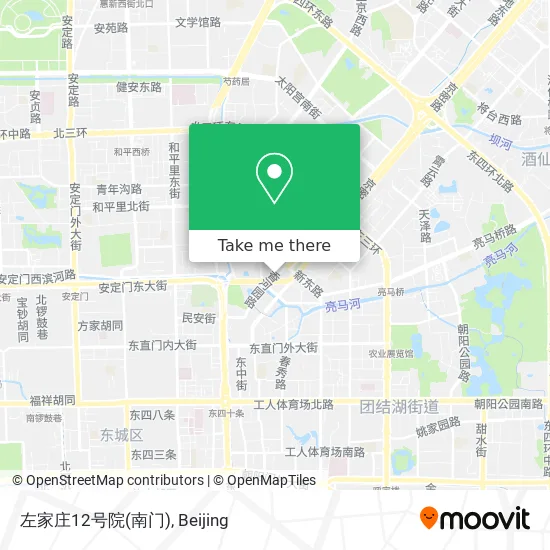 左家庄12号院(南门) map
