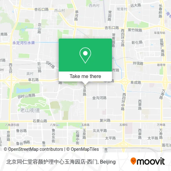 北京同仁堂容颜护理中心玉海园店-西门 map