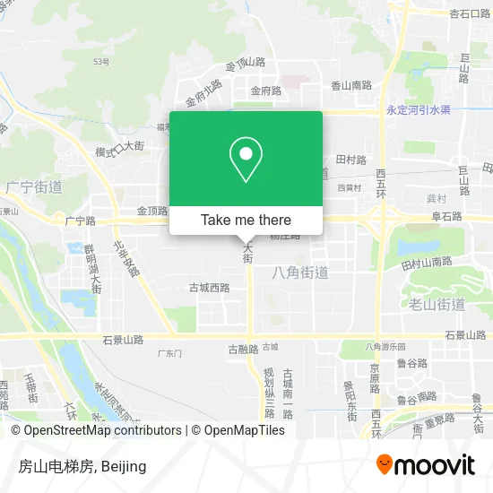 房山电梯房 map