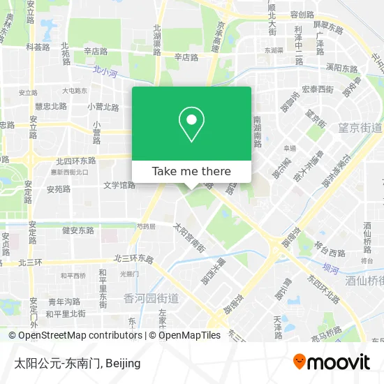 太阳公元-东南门 map