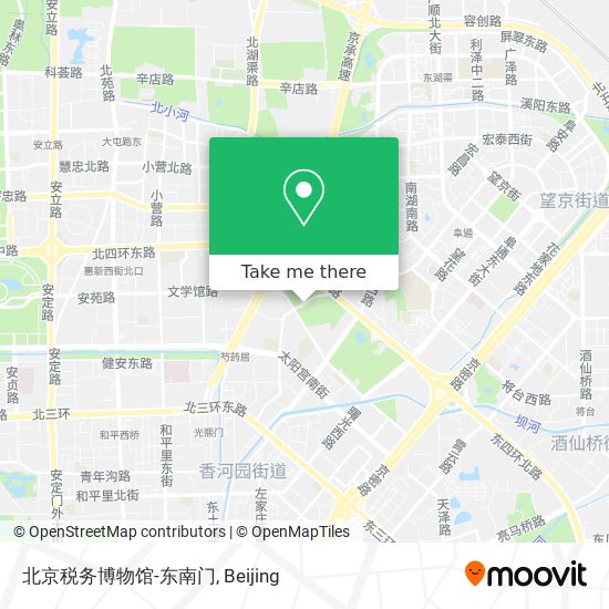 北京税务博物馆-东南门 map