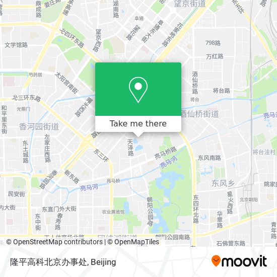 隆平高科北京办事处 map