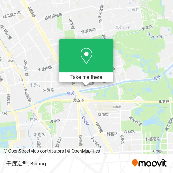 千度造型 map