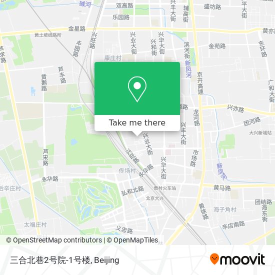 三合北巷2号院-1号楼 map
