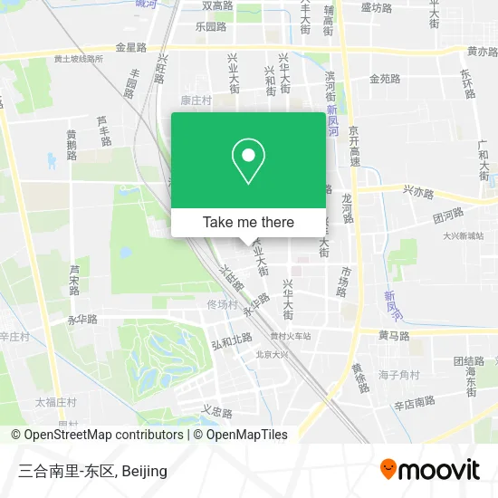 三合南里-东区 map