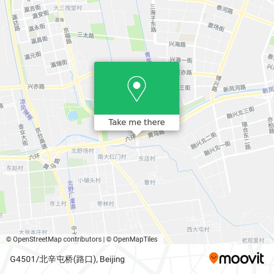 G4501/北辛屯桥(路口) map
