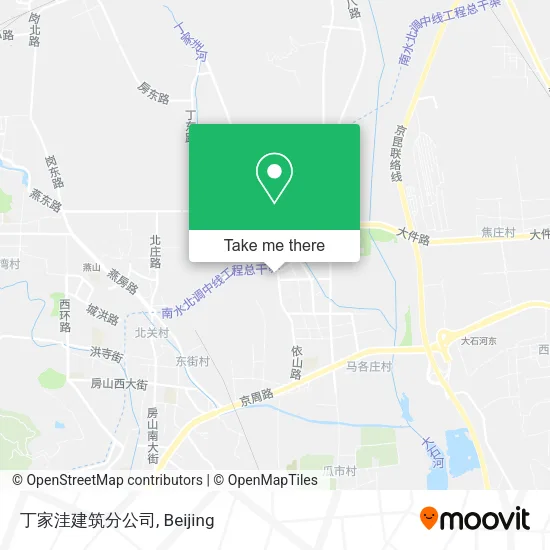 丁家洼建筑分公司 map