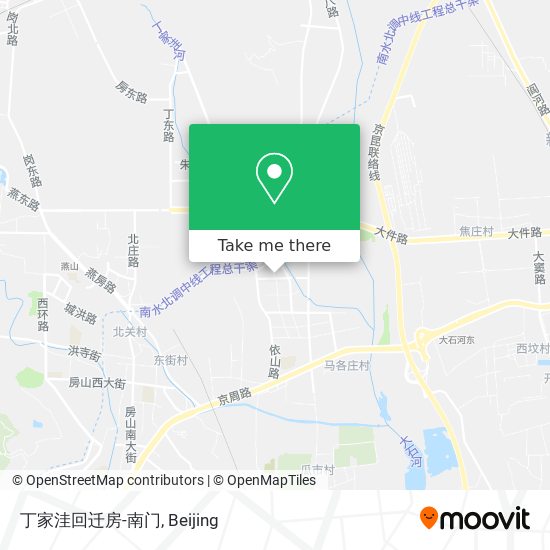 丁家洼回迁房-南门 map