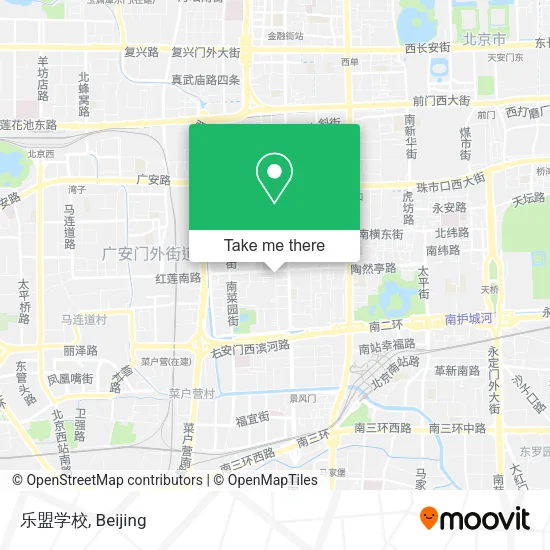 乐盟学校 map