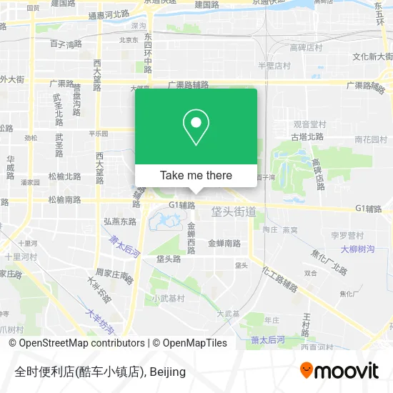 全时便利店(酷车小镇店) map