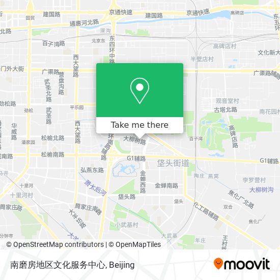 南磨房地区文化服务中心 map