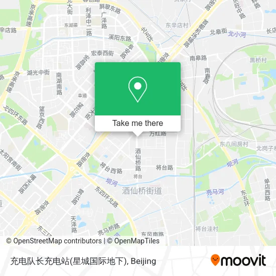 充电队长充电站(星城国际地下) map