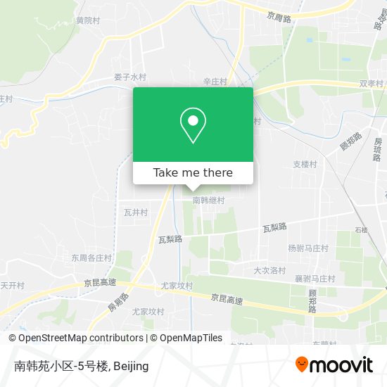 南韩苑小区-5号楼 map