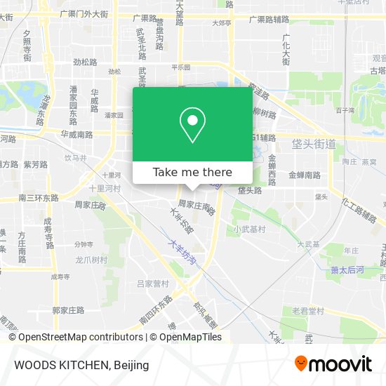 WOODS KITCHEN map