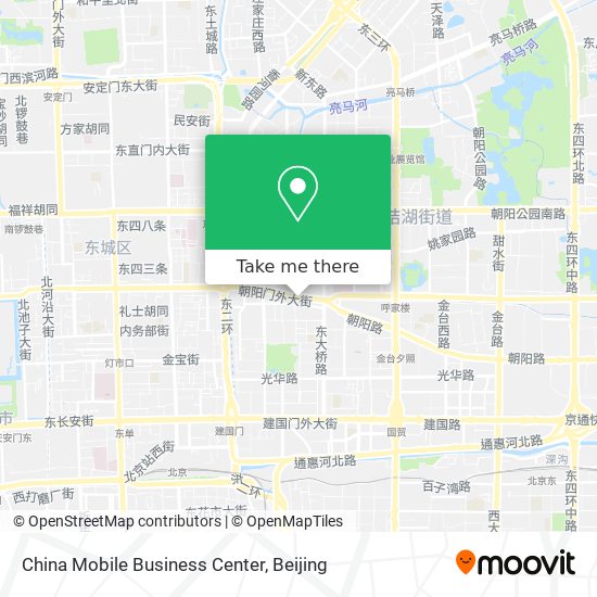 China Mobile Business Center map