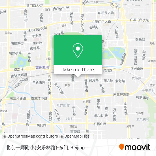 北京一师附小(安乐林路)-东门 map