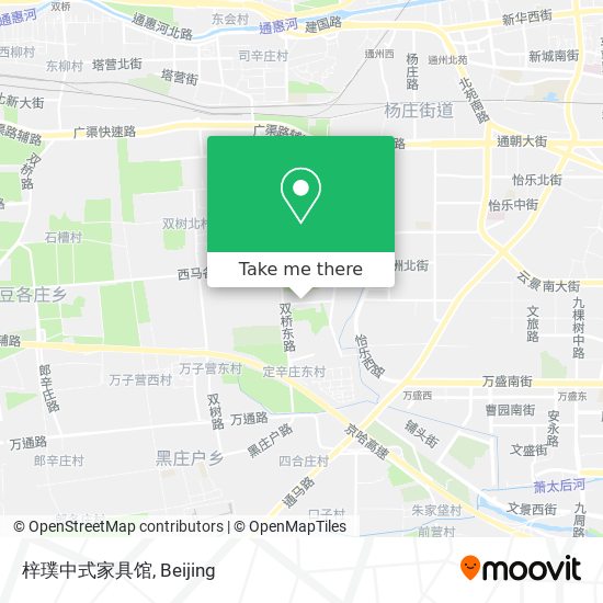梓璞中式家具馆 map