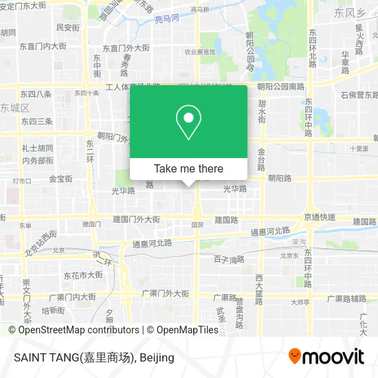 SAINT TANG(嘉里商场) map