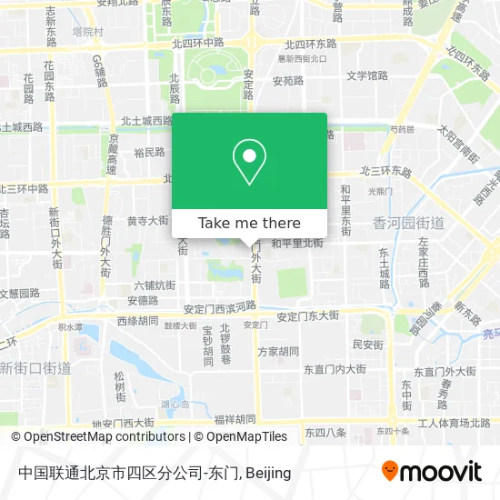 中国联通北京市四区分公司-东门 map