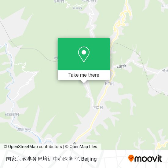 国家宗教事务局培训中心医务室 map