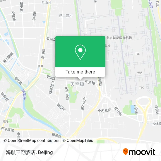 海航三期酒店 map