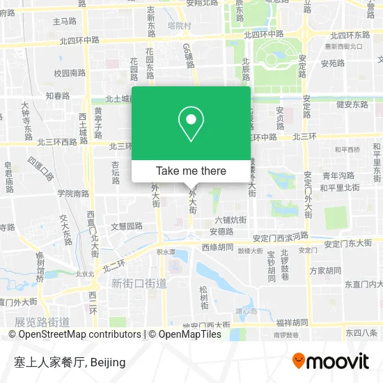 塞上人家餐厅 map