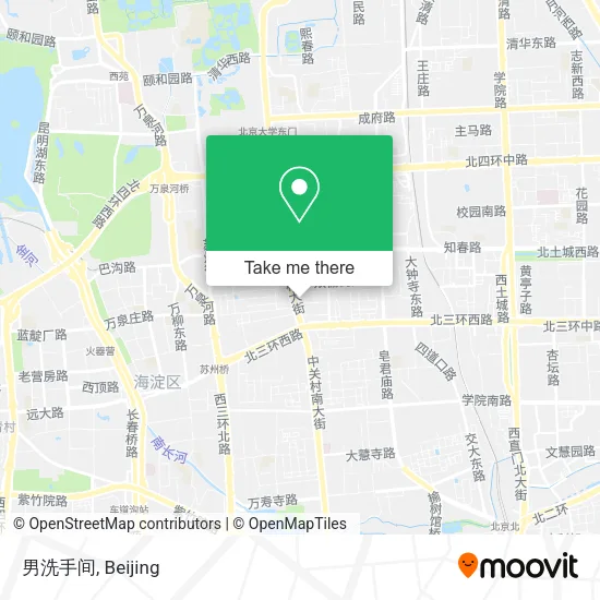 男洗手间 map