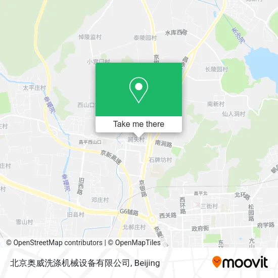 北京奥威洗涤机械设备有限公司 map