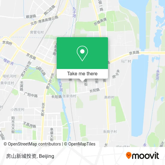 房山新城投资 map