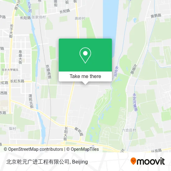 北京乾元广进工程有限公司 map