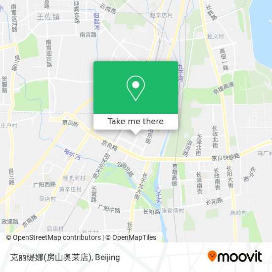 克丽缇娜(房山奥莱店) map