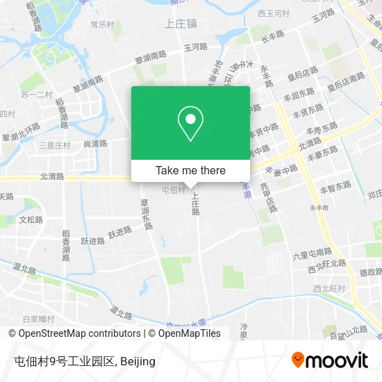 屯佃村9号工业园区 map
