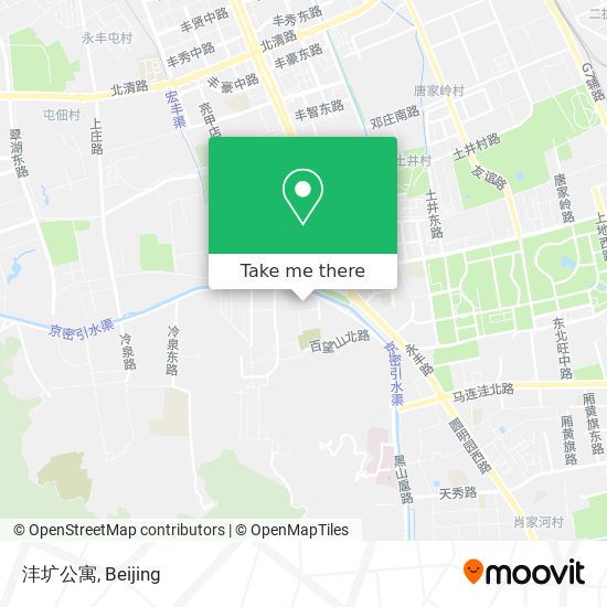 沣圹公寓 map