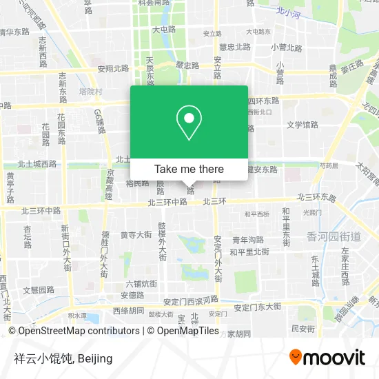 祥云小馄饨 map