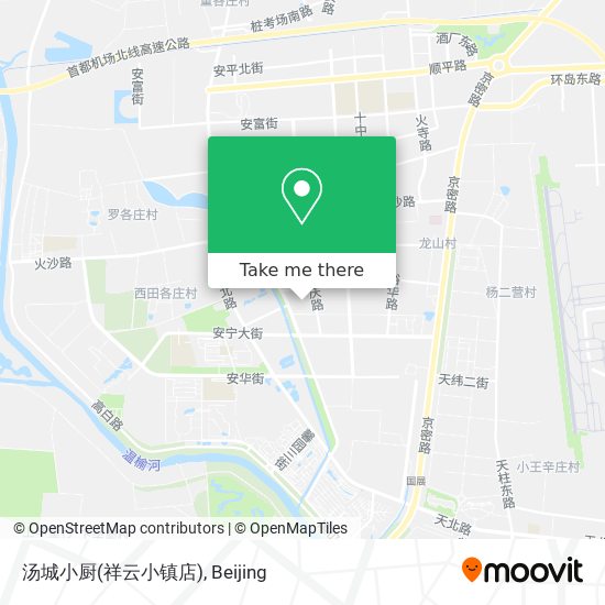 汤城小厨(祥云小镇店) map