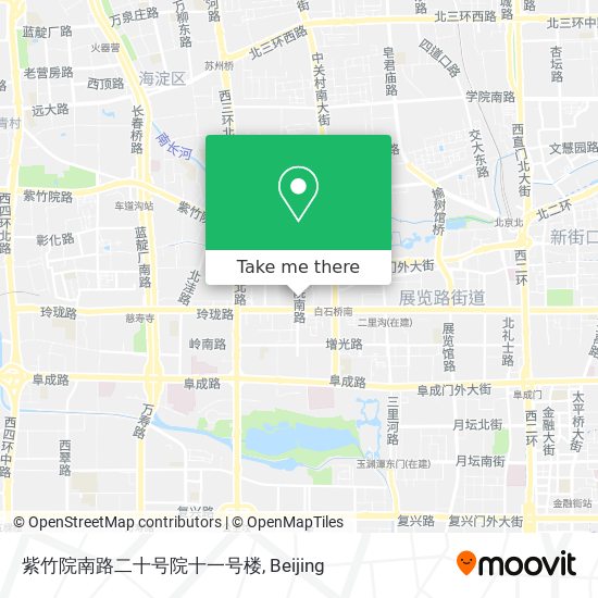 紫竹院南路二十号院十一号楼 map
