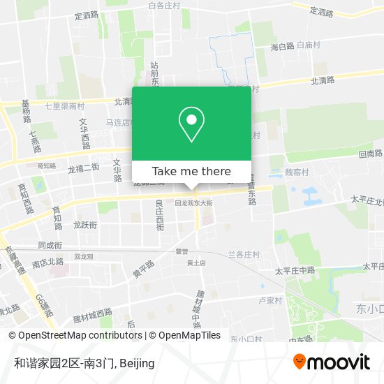 和谐家园2区-南3门 map